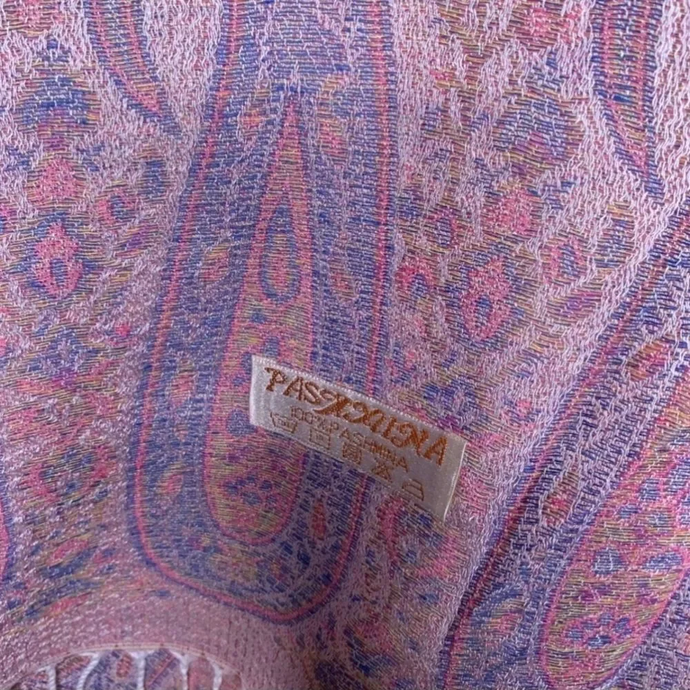 Beautiful yellow Multicolor Pashmina - Picture 3 of 6